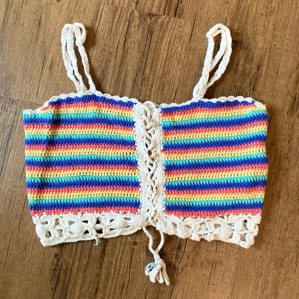Forever 21, Crochet top size L